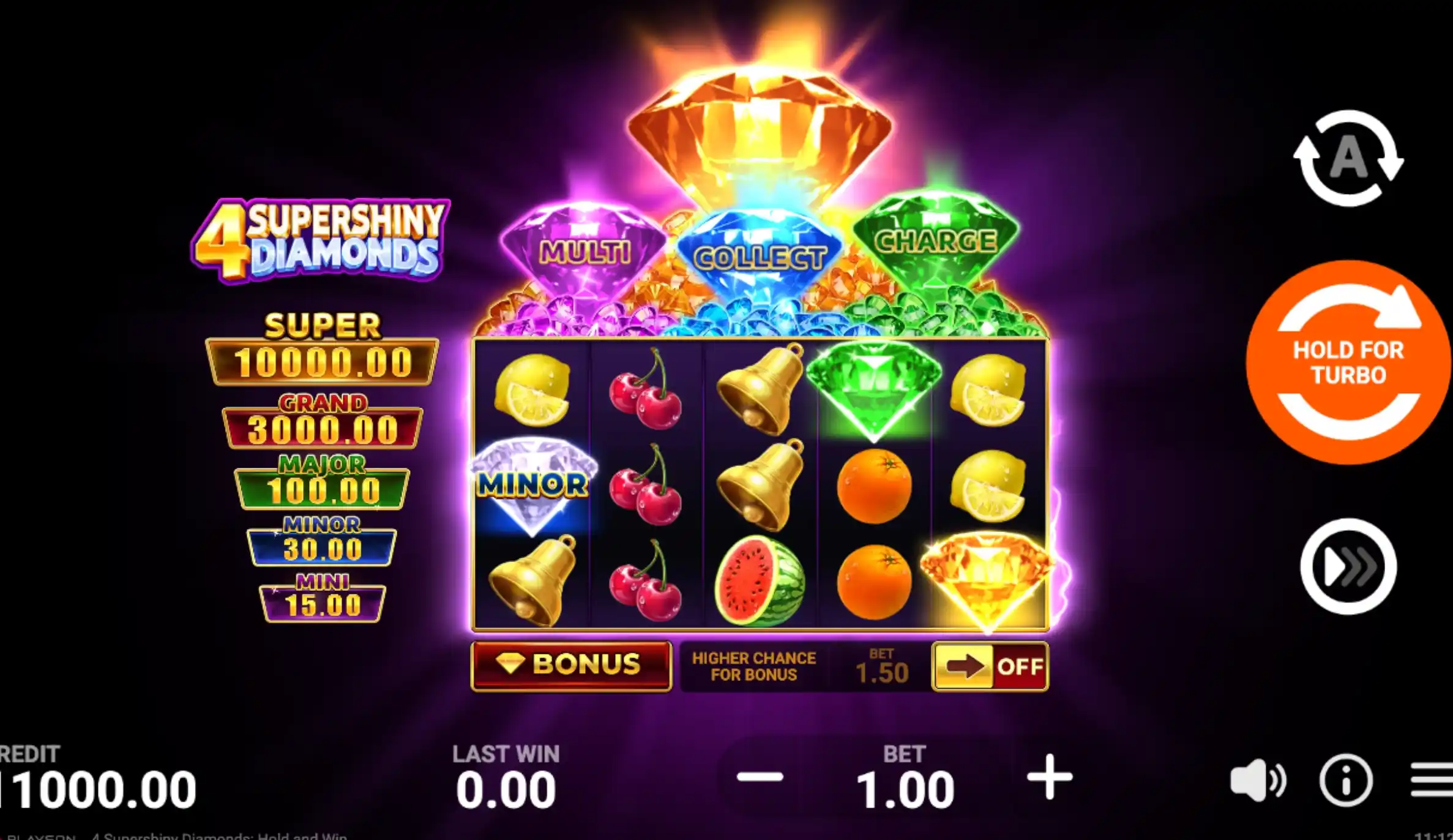How to Play 4 Supershiny Diamonds